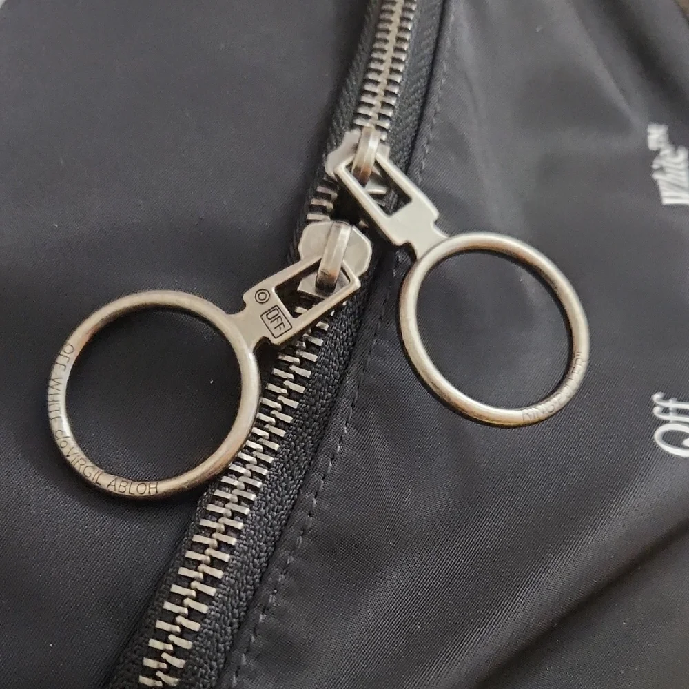 Off-White Black Bag with Yellow Strap - Picture 3 of 11